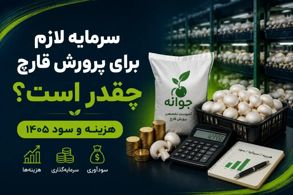 سرمایه لازم برای پرورش قارچ چقدر است؟
